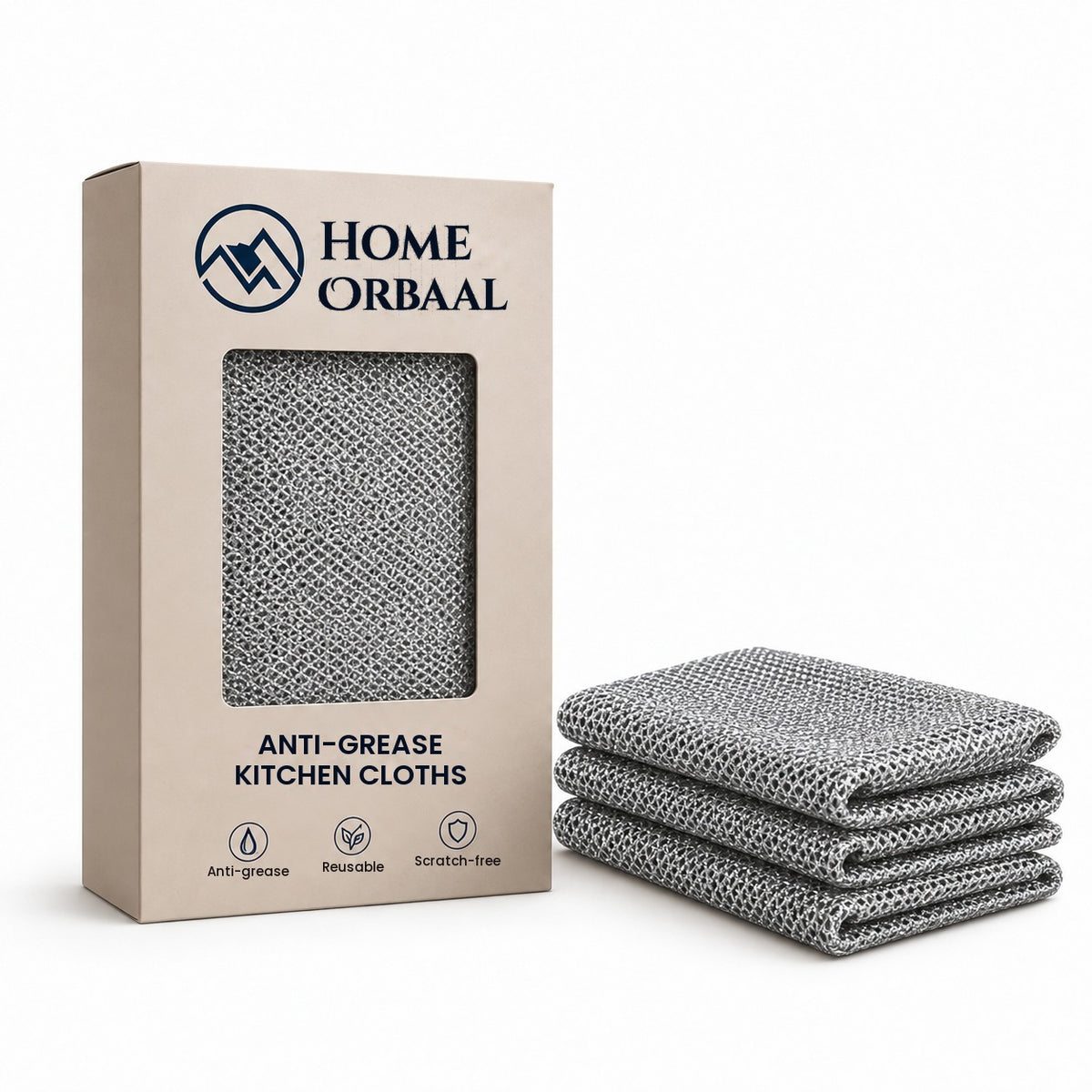 Anti-Grease Kitchen Cloths